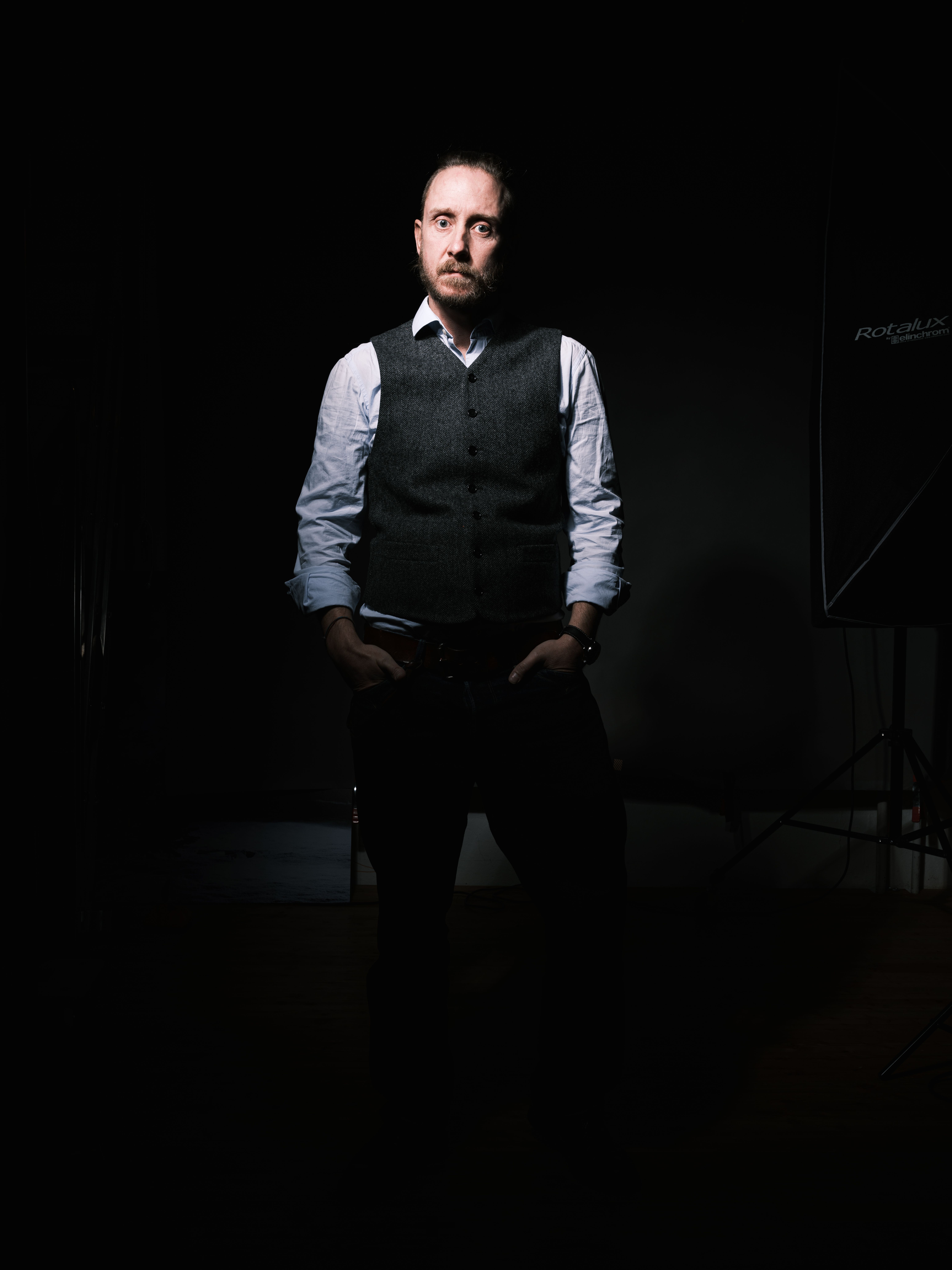 Portrait Pierre Spring standing